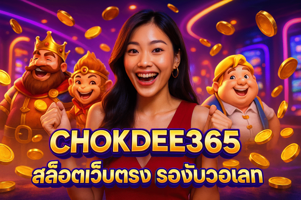 CHOKDEE365 สล็อตเว็บตรง รองรับวอเลท