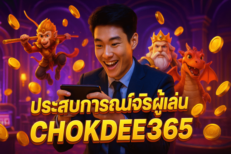 ประสบการณ์จริงผู้เล่น CHOKDEE365