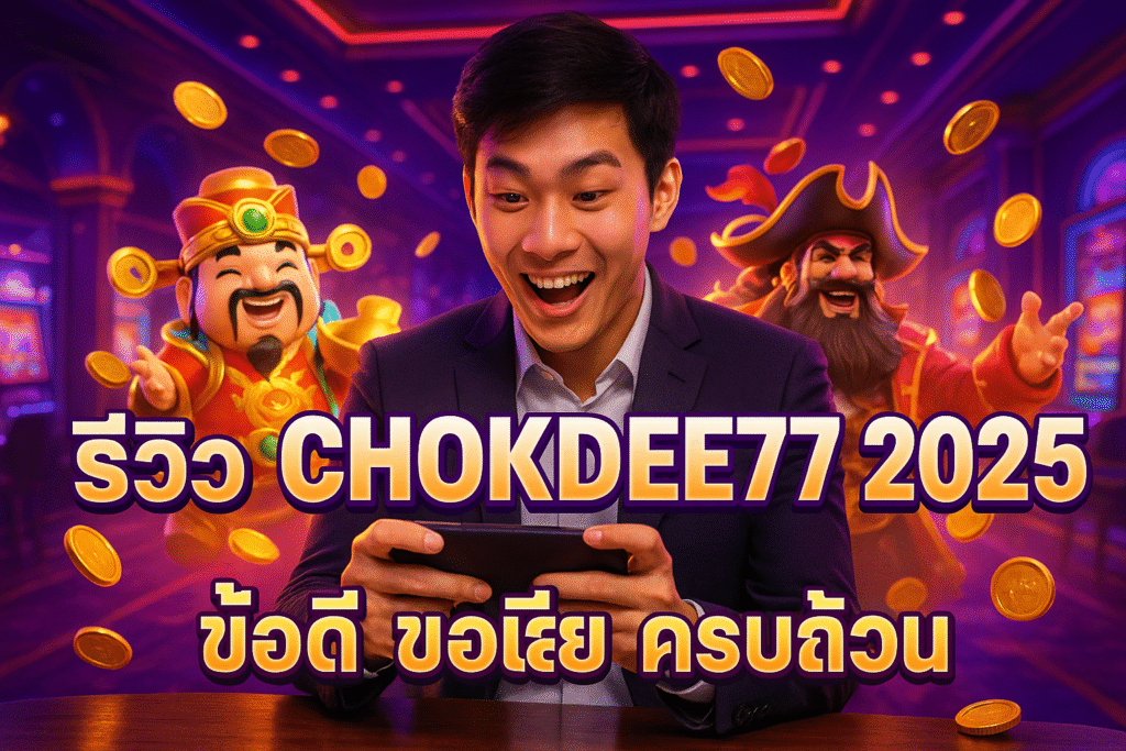 รีวิว CHOKDEE777 2025 ข้อดี ข้อเสีย ครบถ้วน